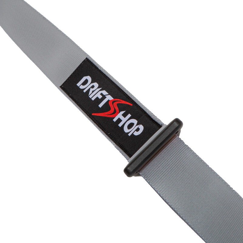 DriftShop 4 Point Harness 2" - Grey - Road Approved